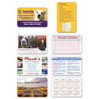 Laminated Plastic Wallet Card 3.5 X 2.25 30point