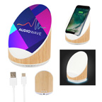 Edgewood Bamboo Speaker and Wireless Charger