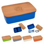 Harvest Lunch Set With Bamboo Lid