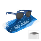 Malibu Sunglasses With rPET Microfiber Sunglasses Pouch