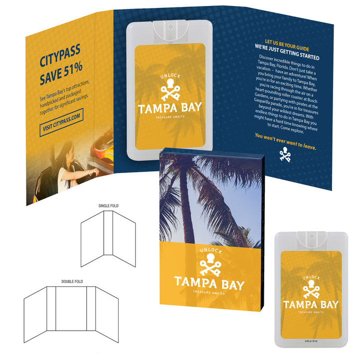Tek Booklet With SPF30 Credit Card Style Sunscreen