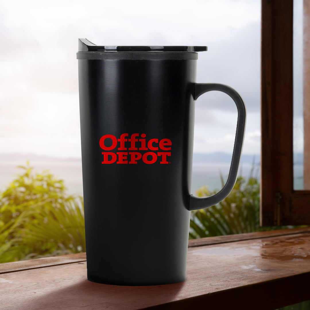 20 Oz. Economy Stainless Steel Travel Mug With Plastic Liner