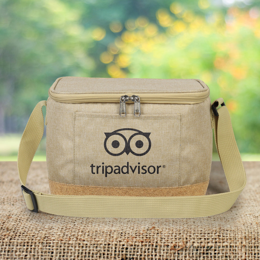 Cork & Polyester Lunch Cooler