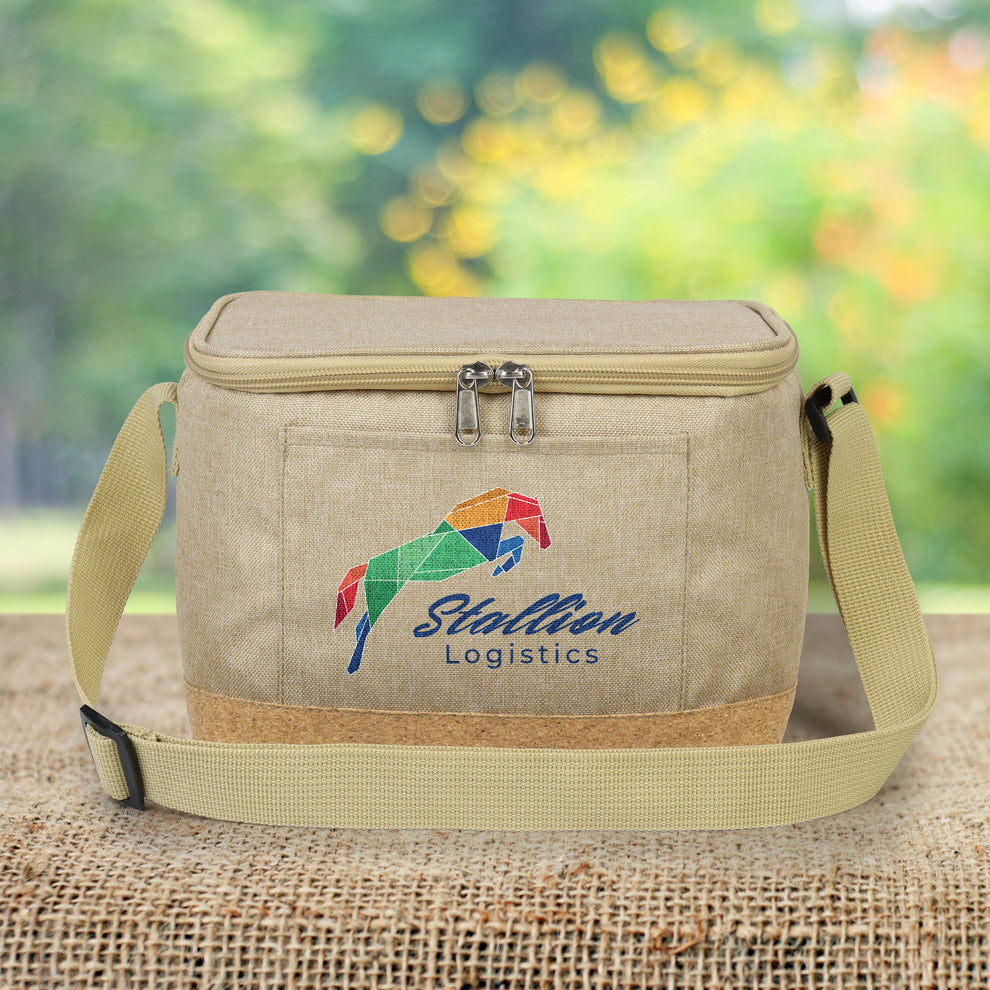 Cork & Polyester Lunch Cooler