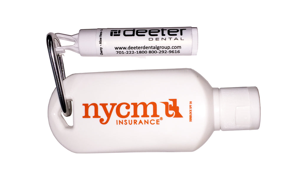 2oz/60ml Tottle Spf 30 Sunscreen & Spf 15 Chap Balm Combo