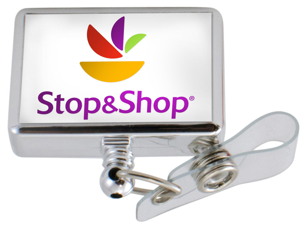 Metallic Rectangle Badge Reels