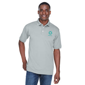 UltraClub Mens Platinum Performance Pique Polo Shirt