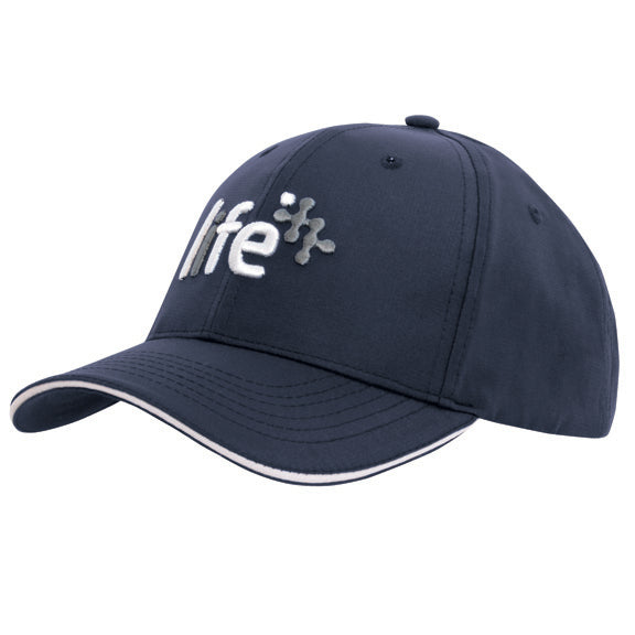Sports Ripstop Cap with Sandwich Trim