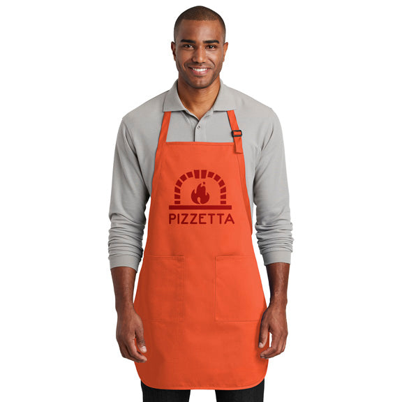 Port Authority Full-Length Two-Pocket Bib Apron
