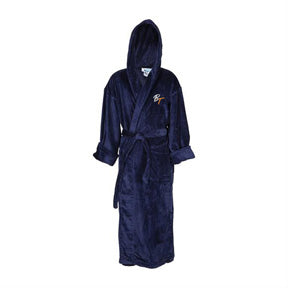 Terry Velour Hooded Robe