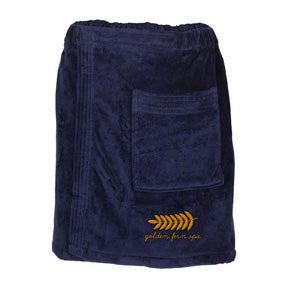 Mens Premium Terry Velour Spa Wrap