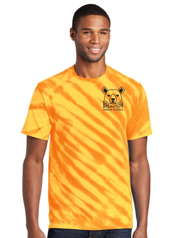 Port and Company Tiger Stripe Tie Dye T-Shirt