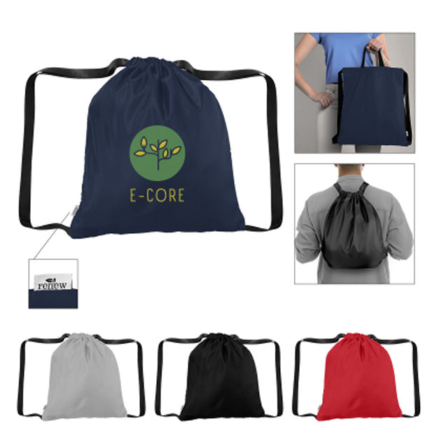 rPET Drawstring Tote Bag