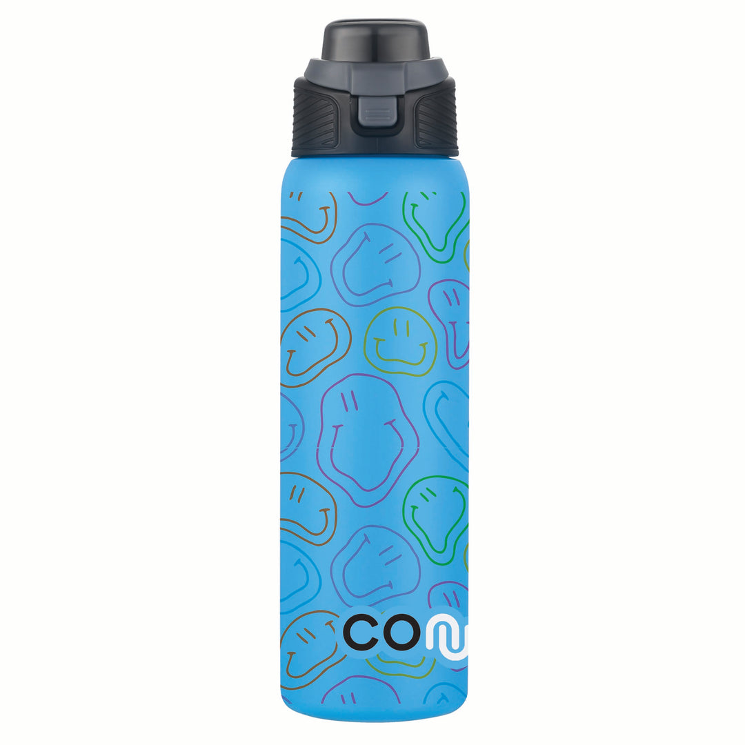 28 oz Stainless Steel 2 In 1 Spout And Straw Water Bottle