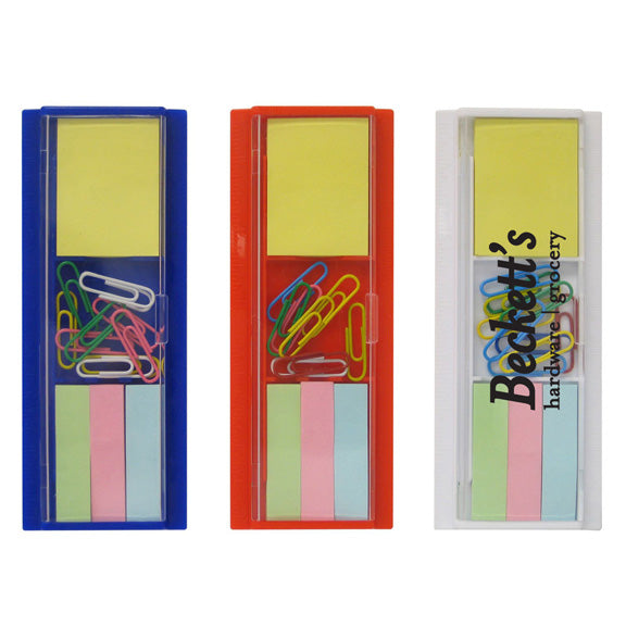 Ruler Caddy with Clips and Notes