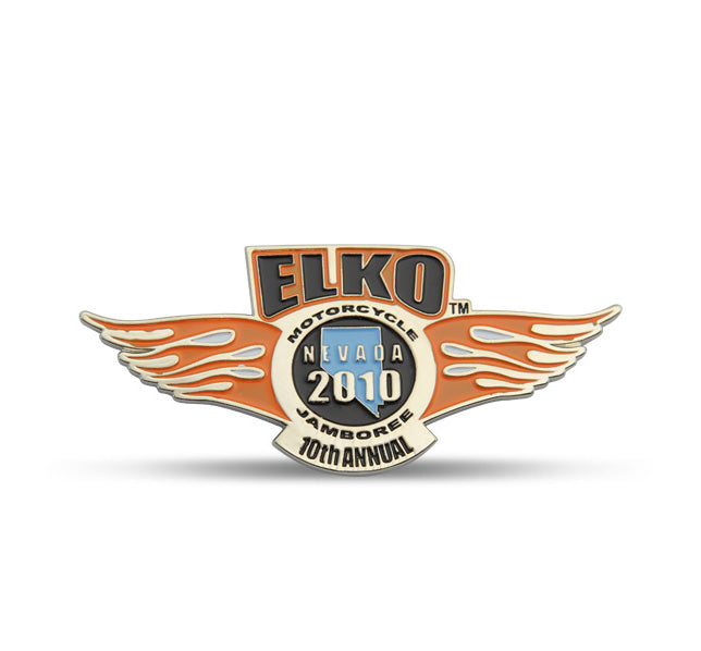 Soft Enamel Brass Lapel Pins- 3/4 inch, 1.2mm