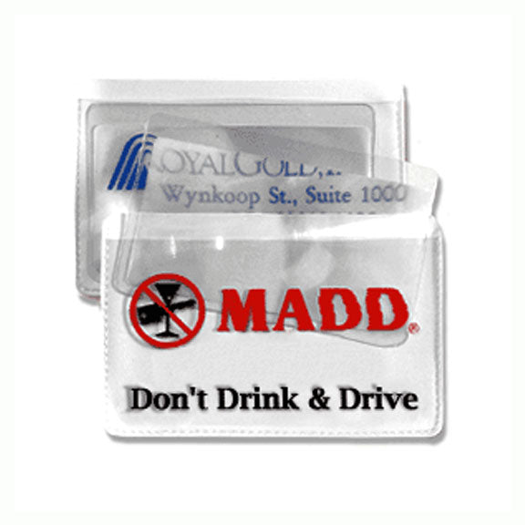 Credit Card Magnifier with Business Card Carrier Case