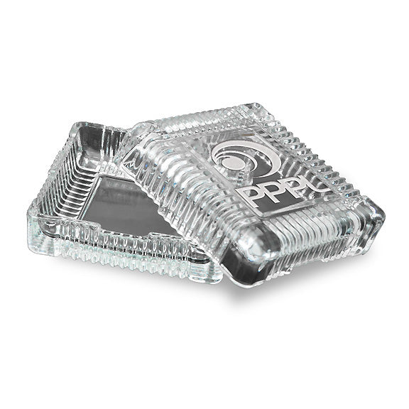 Crystal Glass Box Paperweight