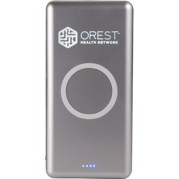 UL Listed Light Up Qi Wireless 10000 Power Bank