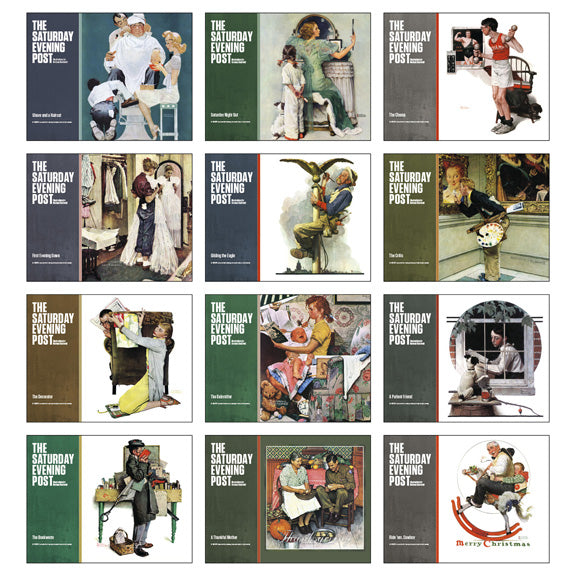 The Saturday Evening Post Two Wall Calendar