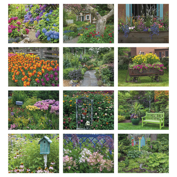 Garden Walk 13 Month Wall Calendar