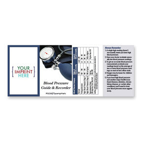 Blood Pressure Guide and Recorder Pocket Pamphlet