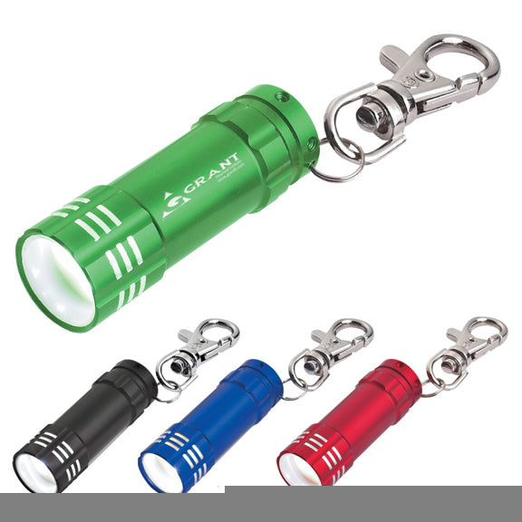 Mini Aluminum Led Light With Key Clip