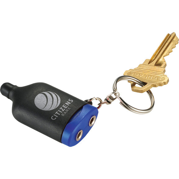 2 in 1 Music Splitter Keychain with Stylus