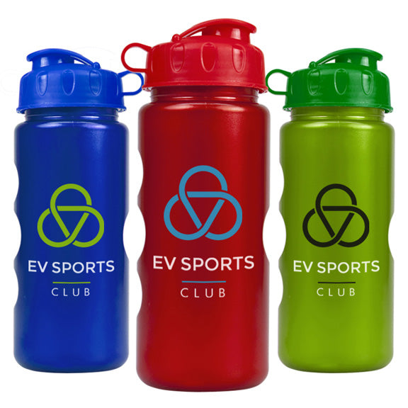 22 oz. Metallic Bottle with Flip Lid