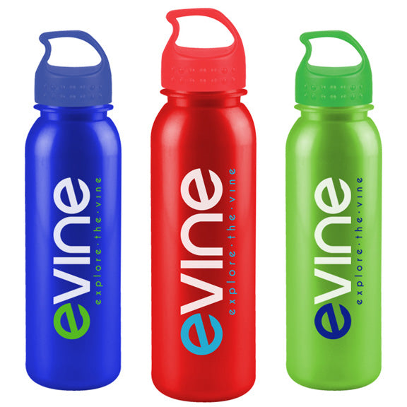 24 OZ Metalike Outdoor Bottle with Crest Lid