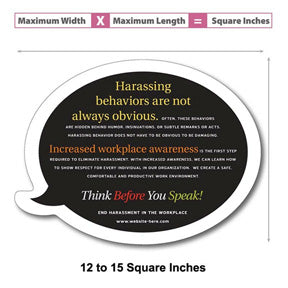 Custom Shape 14 - 16 Square Inch Magnet