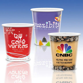 9 OZ Full Color Paper Hot Cups