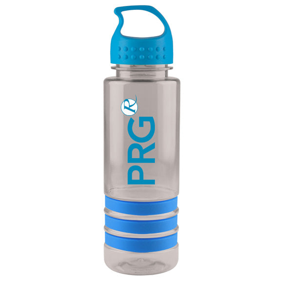 24 oz Tritan Stripe Bottle - Crest Lid