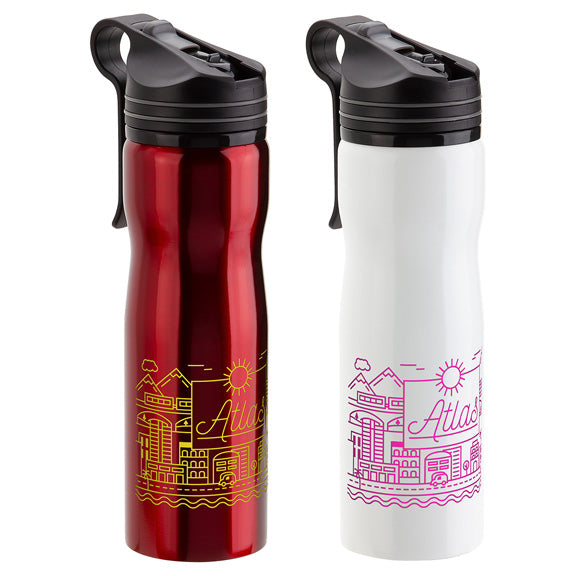 Atlas 25 oz Stainless Steel Bottle Black