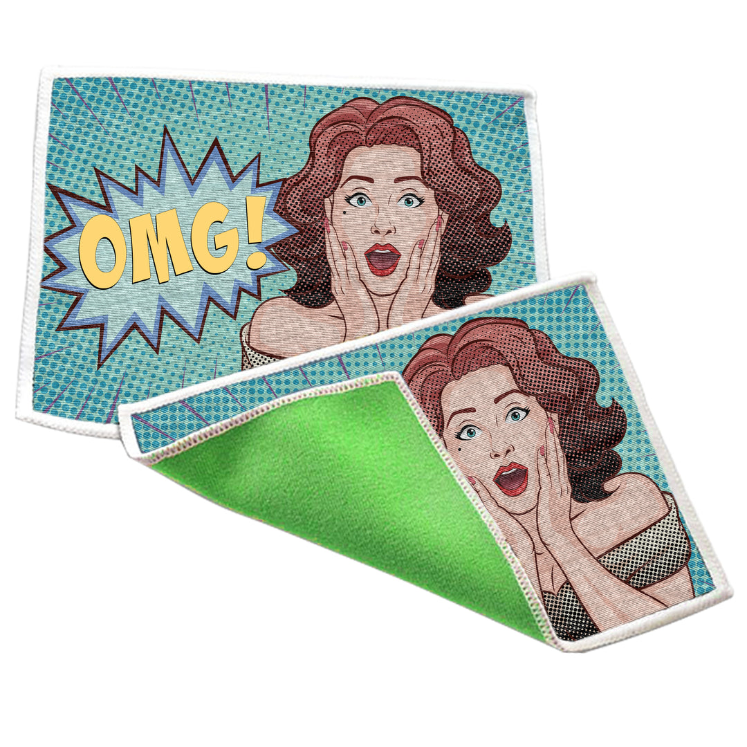 7 X 5.25 Dual Sided Microfiber Cloth