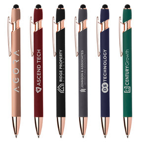 Ellipse Softy Rose Gold Classic Pen with Stylus