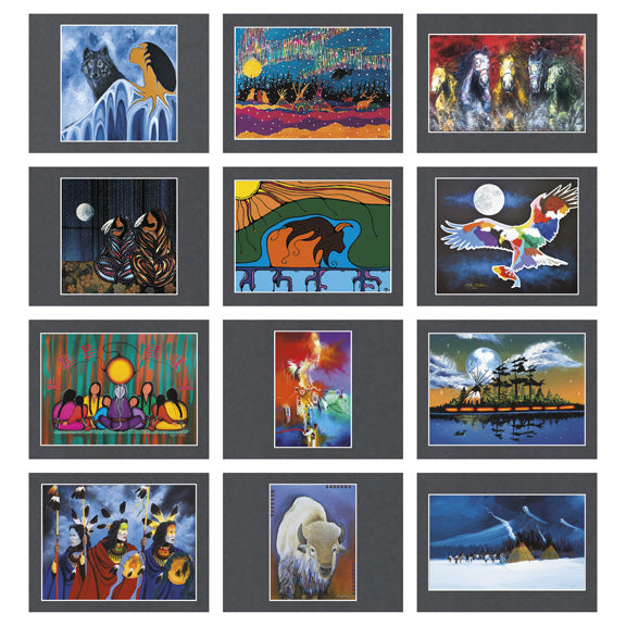 Native American Art 16 Month Calendar