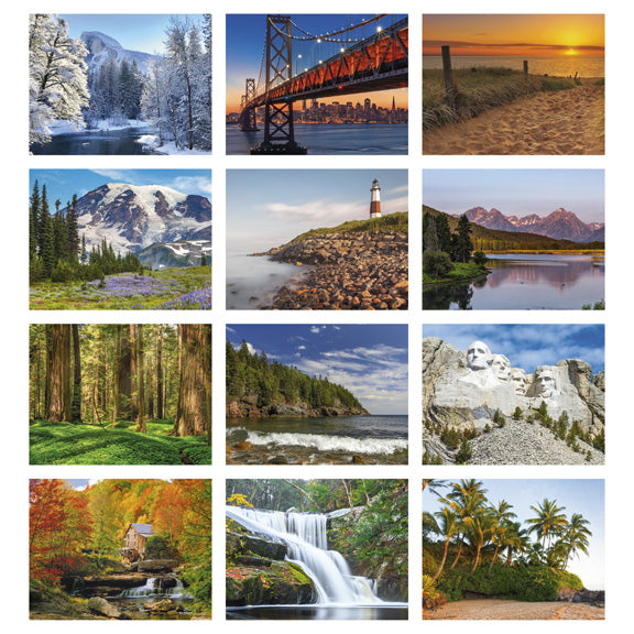 Scenic Contractor Wall Calendar