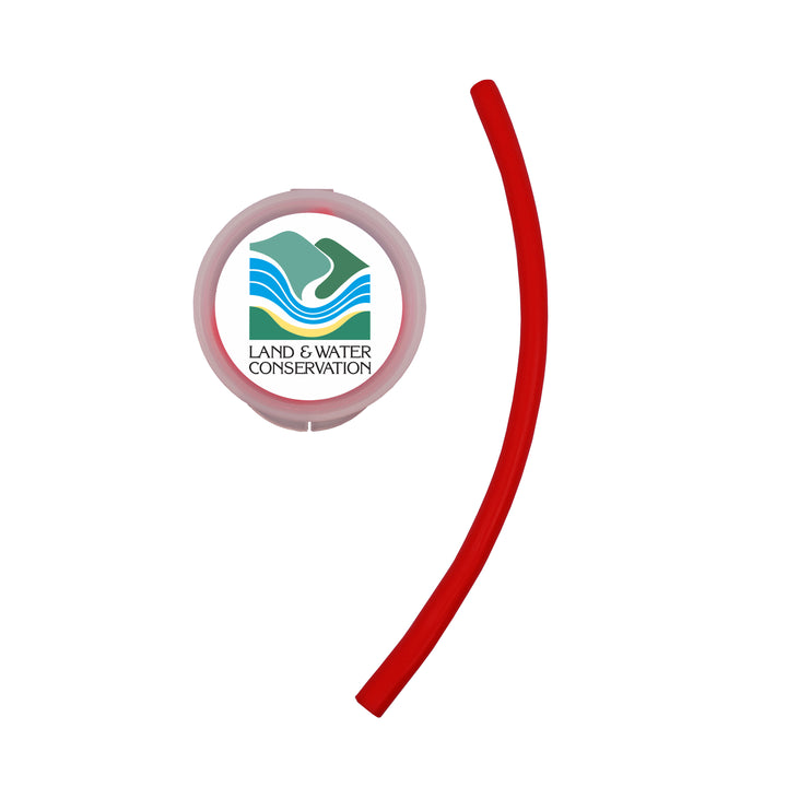 Silicone Straw In Round Container