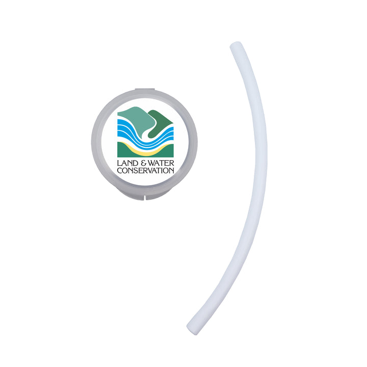 Silicone Straw In Round Container