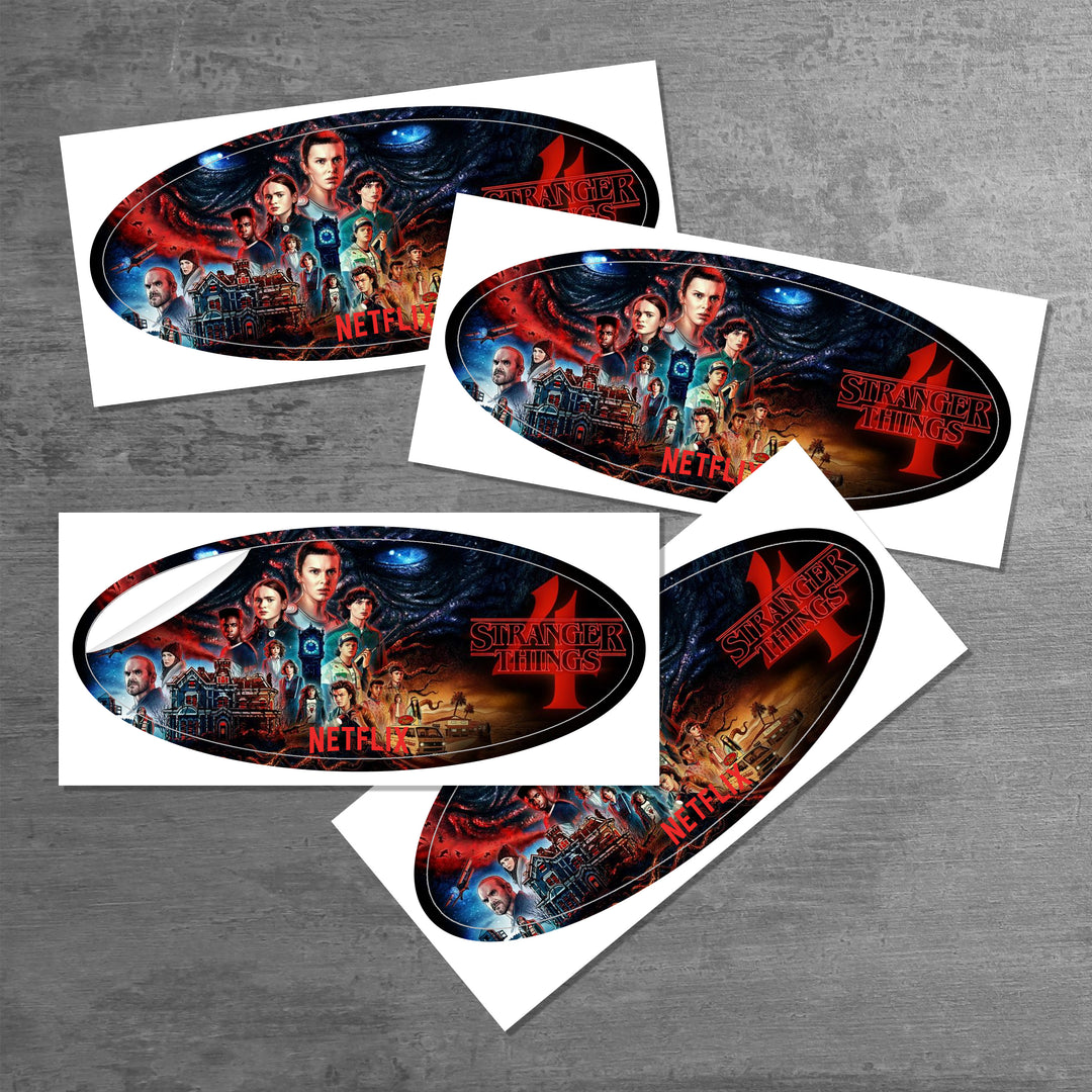 5" X 2" Oval Sticker