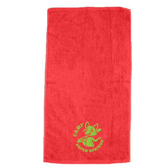 Color Velour Beach Towel