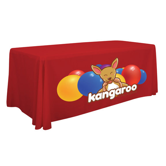 6 Ft. Standard Table Throw (Full-Color Front Only)