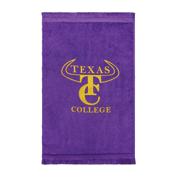 Premium Fringed Velour Sports Towel