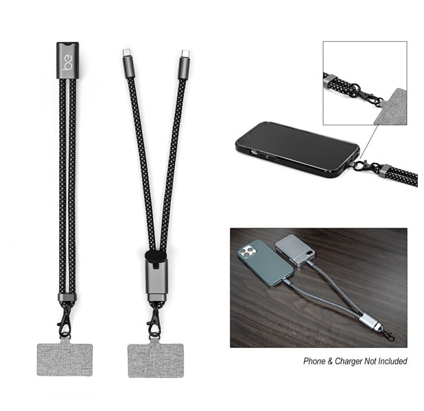 Custom Lany Wristband ECO Charging Cord