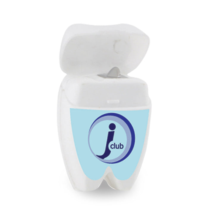 Tek Booklet With Tooth Shaped Dental Floss