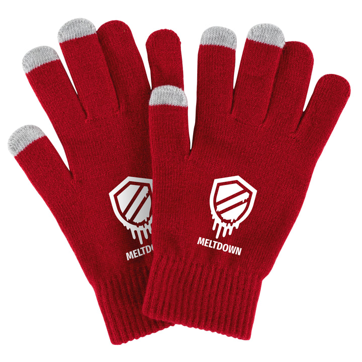 Texting Gloves With Pouch