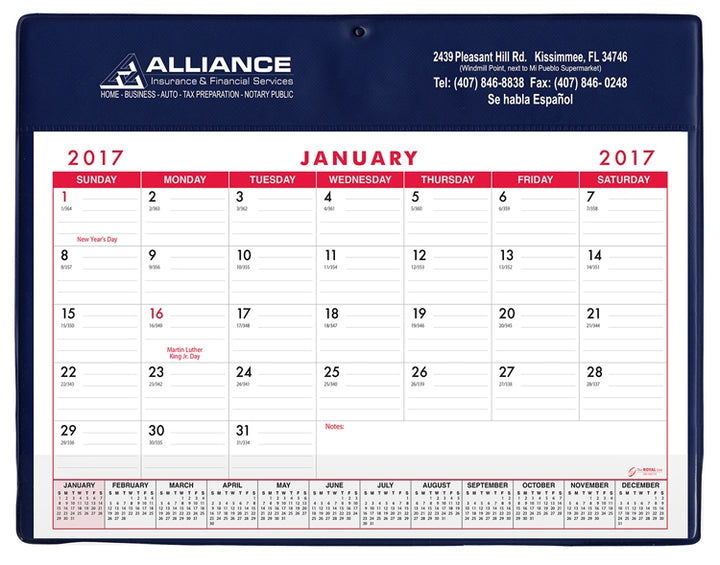 Super Economy Calendar Pad