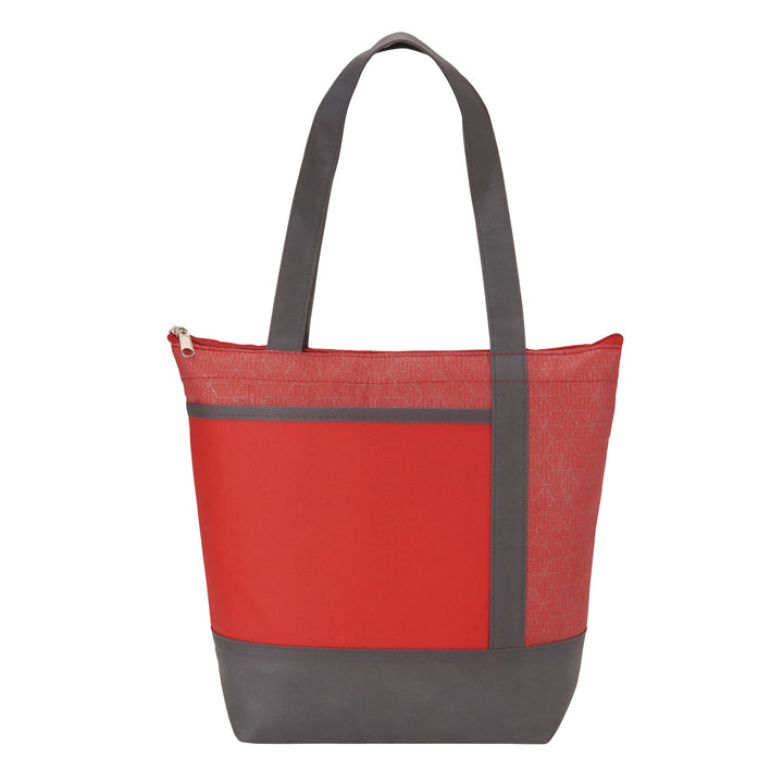 Chrome Non-Woven 9 Can Lunch Cooler