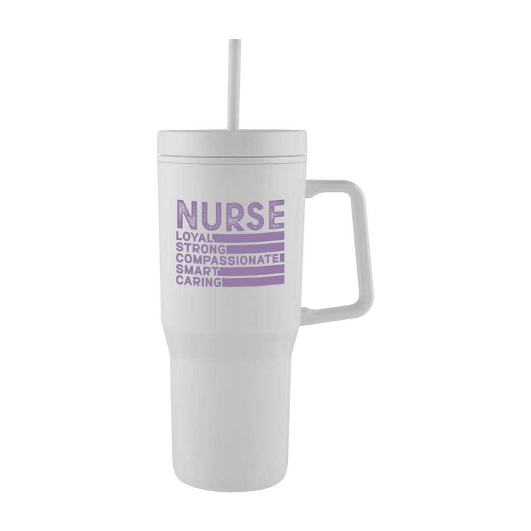28 Oz. Intrepid Recycled PS Double Wall Tumbler
